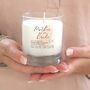 Mother Of The Bride Or Groom Essential Oil Gift Candle, thumbnail 2 of 7