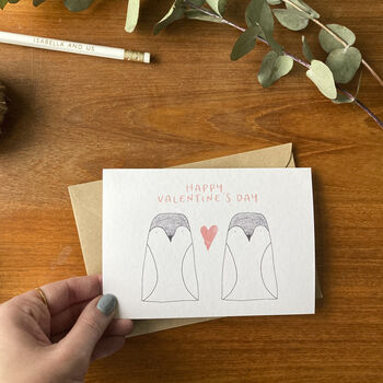 Happy Valentine's Day Penguin Card, 4 of 4