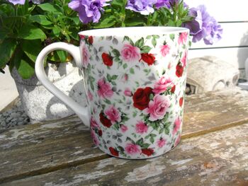Jumbo Mug In Summertime Chintz Design, 6 of 7
