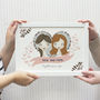 Personalised Same Sex Couple Print For Women, thumbnail 2 of 5