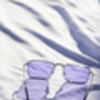 Purple Nose Bridge Angular Rectangle Aviator Sunglasses, thumbnail 6 of 9