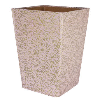 Recycled Star Burst Dots Print Waste Paper Bin, 5 of 6