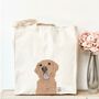 Personalised Golden Retriever Tote, thumbnail 3 of 3