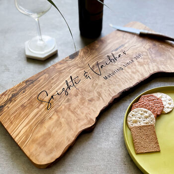 Personalised Wooden Chopping Board, 2 of 6