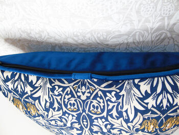 Blue Indigo Snakeshead William Morris 18' Cushion Cover, 8 of 8