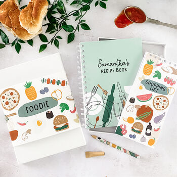 Personalised Recipe Book Gift Set, 3 of 10