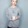 Personalised Favourite Thing Eco Friendly Jumper, thumbnail 2 of 3