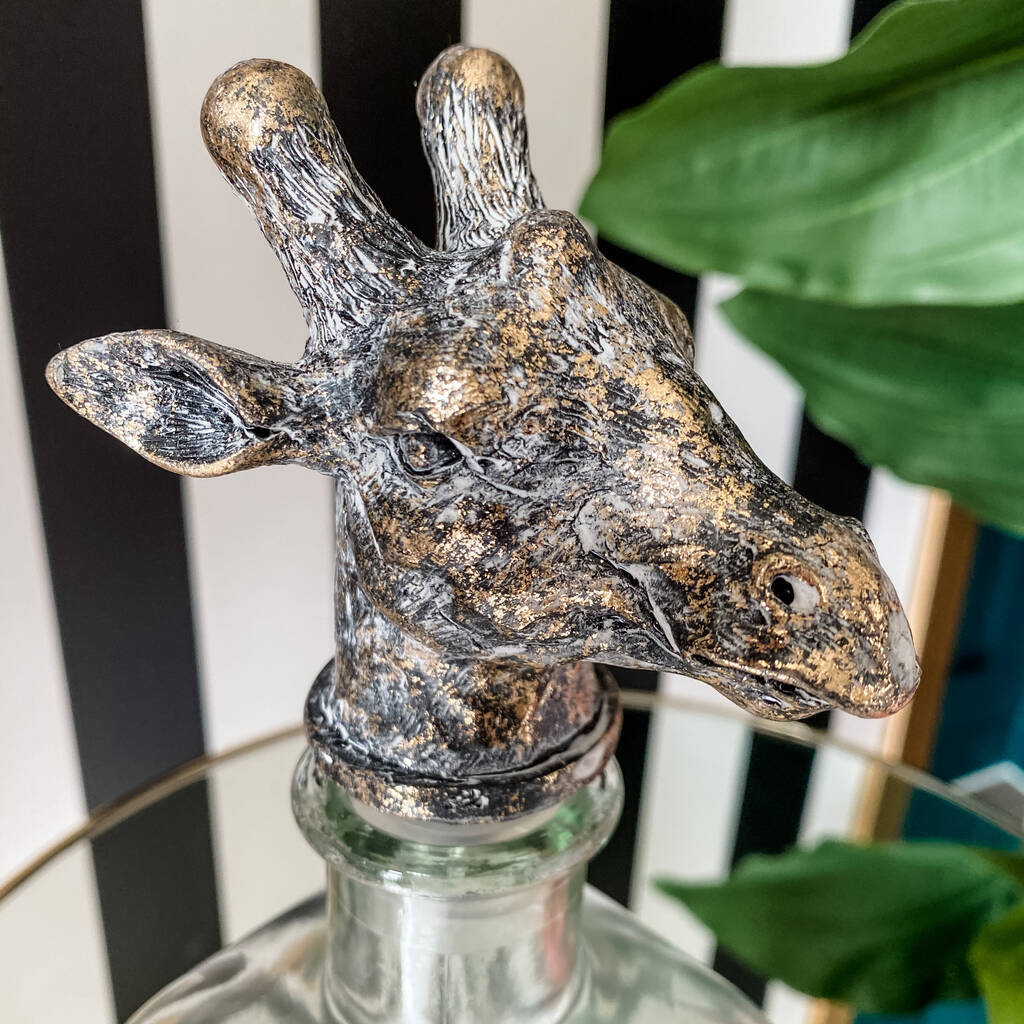 Animal Head Decanter Bottle By Punk & Poodle
