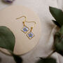 Forget Me Not Minimalist Silver Or Gold Earrings, thumbnail 1 of 12