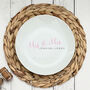 Personalised Wedding Gift Plate, thumbnail 2 of 5