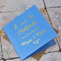 Personalised Gold 'You Are Special' Christmas Card, thumbnail 3 of 3