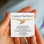 Cancer Survivor Gift For Her, Hummingbird Bracelet, thumbnail 1 of 8
