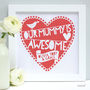 Personalised Our Mummy Is…Framed Print, thumbnail 2 of 6