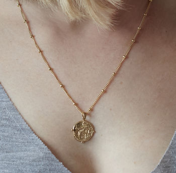 Aphrodite Coin Necklace For Love And Beauty, 2 of 4