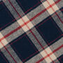 Men's Brushed Cotton Blue And Red Check Pyjamas, thumbnail 3 of 3
