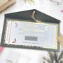 Christmas Scratch Off Voucher In Gold Foil, thumbnail 1 of 4