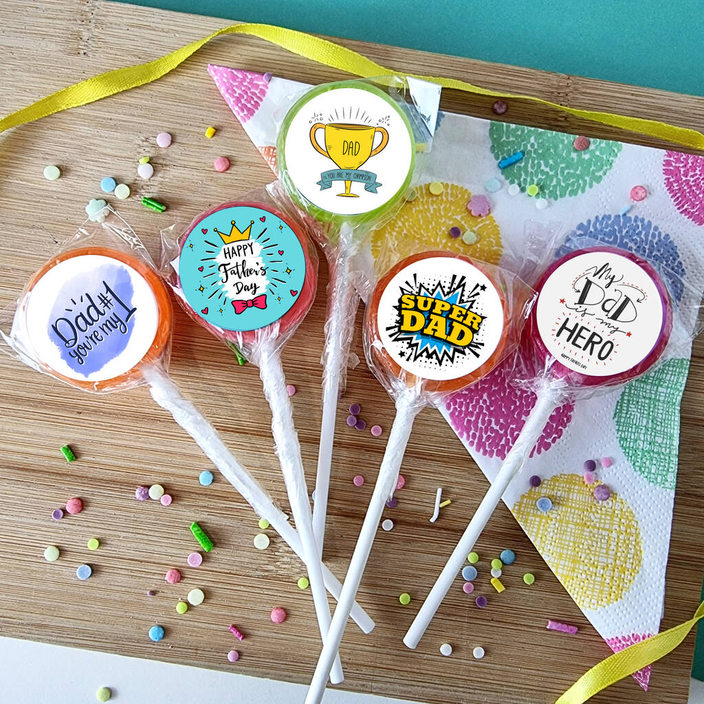 Father's Day Small Lollipop Set, 1 of 3