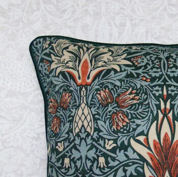 Green Snakeshead William Morris 18' Cushion Cover, 5 of 7