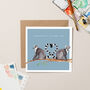 Happy Lemur Card, thumbnail 1 of 2