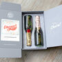 Champagne Duo Personalised Gift Set, thumbnail 2 of 3