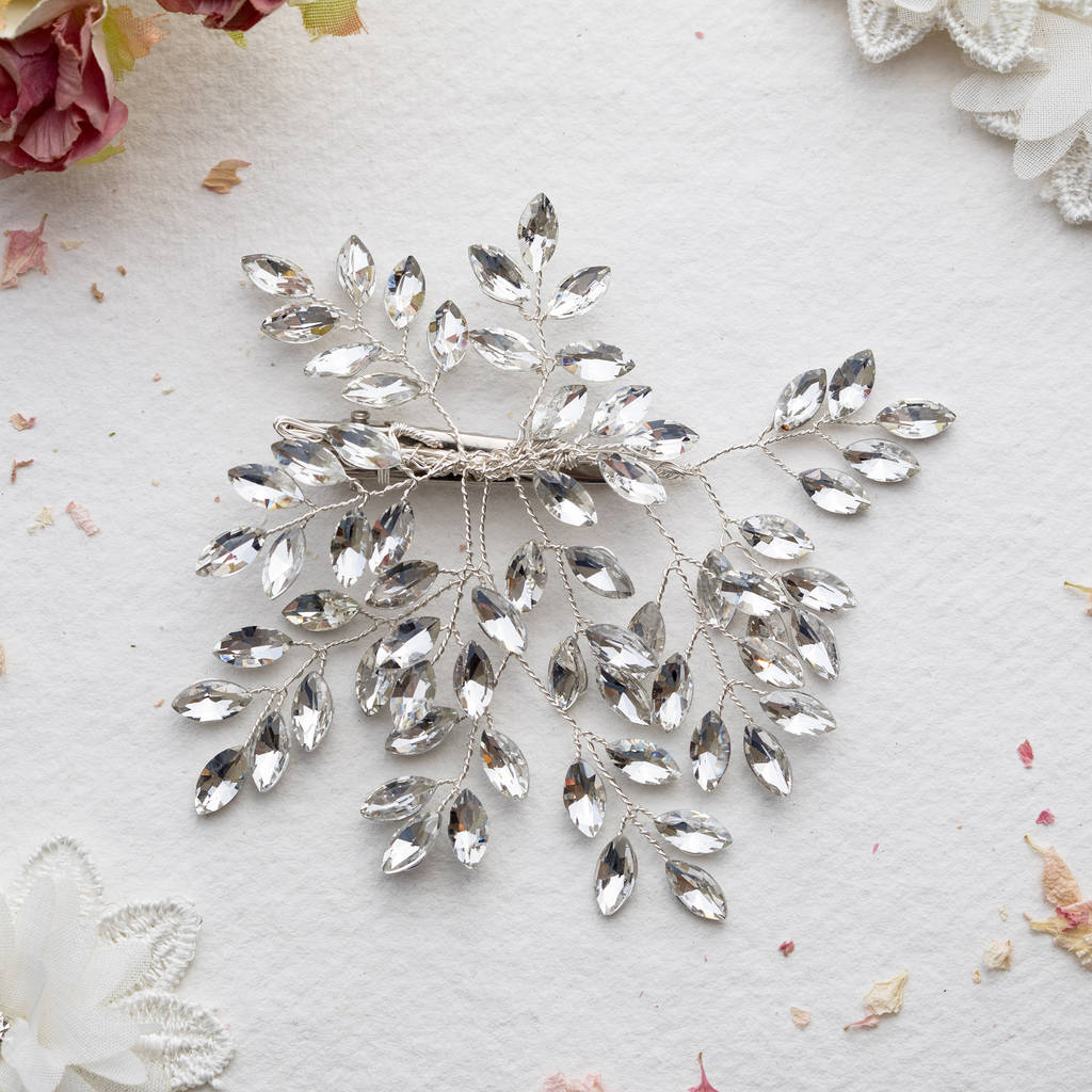 Livi Crystal Hair Clip By Lola & Alice