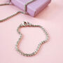 'Good Luck' Chanceux Sterling Silver Necklace And Bracelet Set, thumbnail 7 of 12