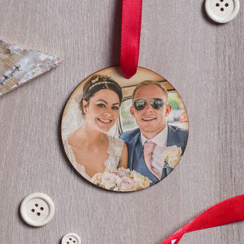Personalised Favourite Photo Wooden Bauble, 2 of 10