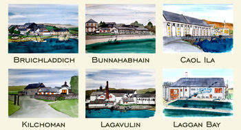 Islay Distilleries Print, 4 of 7