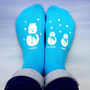 Personalised Snowman Family Socks, thumbnail 2 of 5