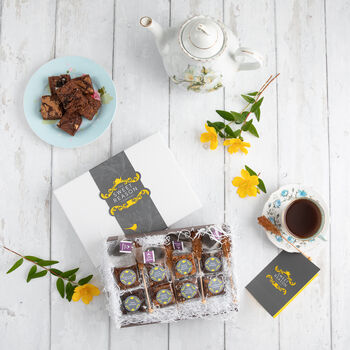 Vegan Brownies Afternoon Tea For Four Gift Box, 2 of 10