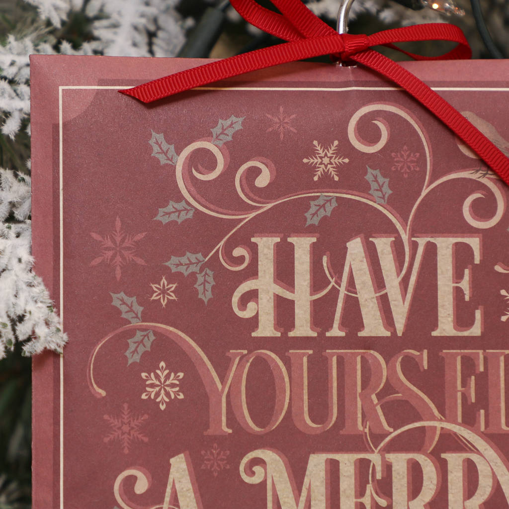 Festive Spiced Apple And Cinnamon Scented Sachet By Dibor