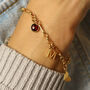 Personalised 18ct Gold Vermeil Charm Bracelet, thumbnail 1 of 6