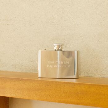 Personalised Hip Flask, 4 of 12