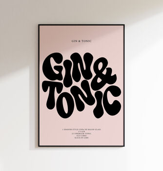 Gin And Tonic Print, 6 of 9