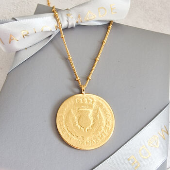 Scottish Bawbee Coin Necklace, 4 of 8