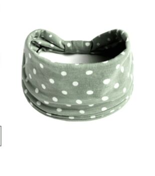 Polka Dot Extra Wide Yoga Headbands Chemo Headwear, 5 of 6