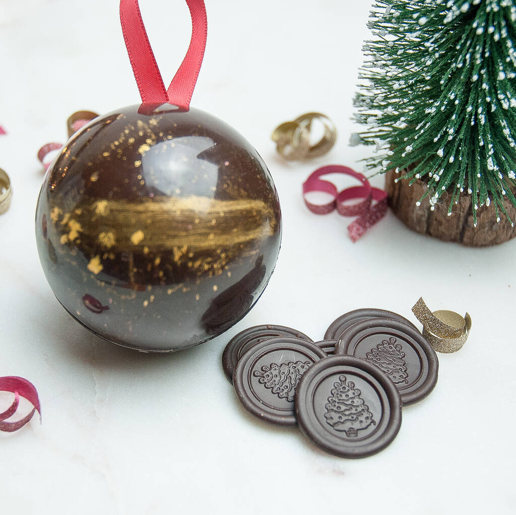 Chocolate Christmas Bauble By Josephine S Chocolate