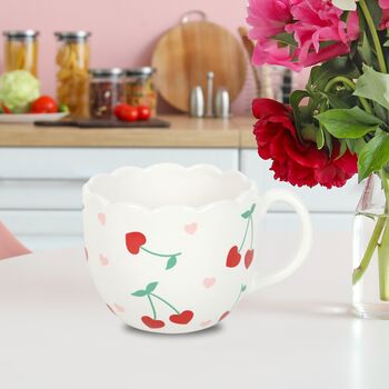 Cherry Heart Mug, 3 of 6