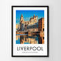 Custom Made Personalised Liverpool Digital Art Print, thumbnail 1 of 8