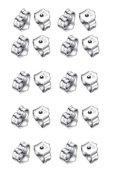 Sterling Silver Earring Butterfly Spare Stud Earring, 2 of 6