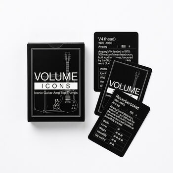 Volume Icons: Iconic Guitar Amp Top Trumps, 2 of 4