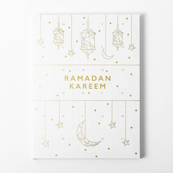 Lanterns And Stars Ramadan Milk Chocolate Calendar, 2 of 3