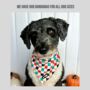 Patchwork/Plaid Dog Bandana, thumbnail 3 of 5