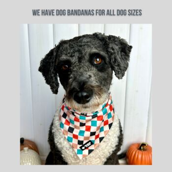 Patchwork/Plaid Dog Bandana, 3 of 5