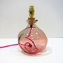 Recycled Glass Lamp | 24cm Blown Glass | Ten Colours, thumbnail 3 of 11