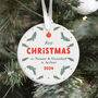 Christmas Ceramic Ornament As Nanny And Grandad, thumbnail 1 of 7