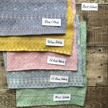 Handmade Nursery Personalised Letter Cushion Soft Wool, 12 of 12