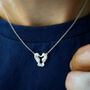 Personalised Seahorse Necklace, thumbnail 2 of 9