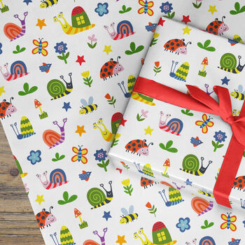 Garden Bugs Wrapping Paper, 2 of 3