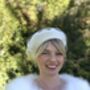Ivory Beret With Optional Veil And Accessories, thumbnail 2 of 12